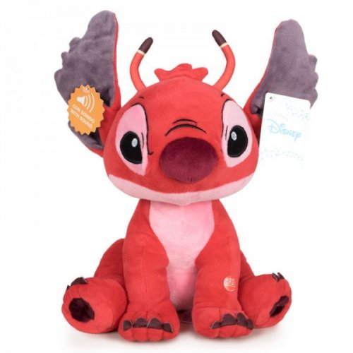 Pehmolelu: Lilo & Stitch Plush Figure with Sound Leroy (30cm)