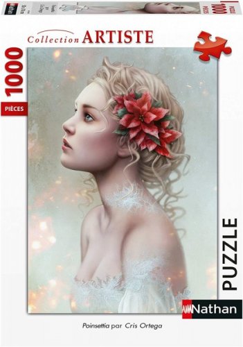 Palapeli: Cris Ortega - Poinsettia (1000)