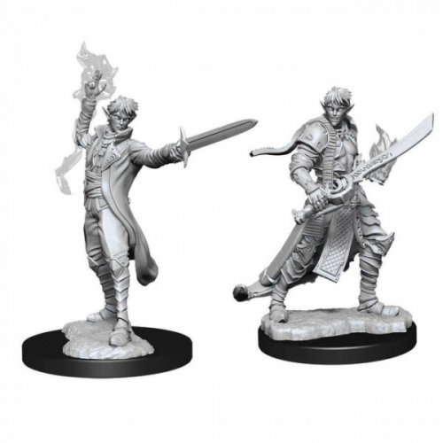 Pathfinder Battles Deep Cuts Unpainted Miniatures: Male Elf Magus