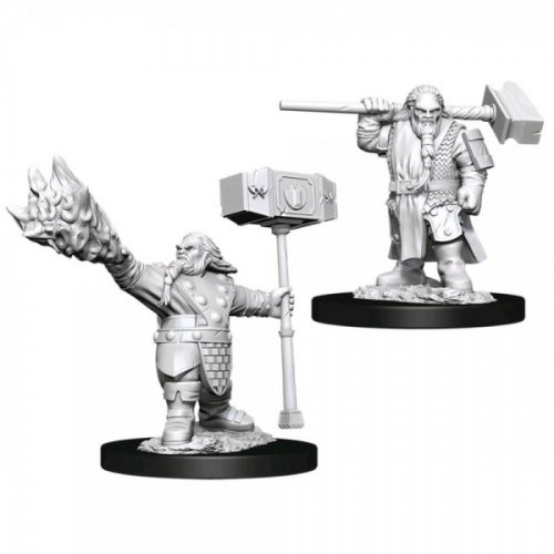 D&D Nolzur's Marvelous Unpainted Minis: Dwarf Male Cleric (v.2)