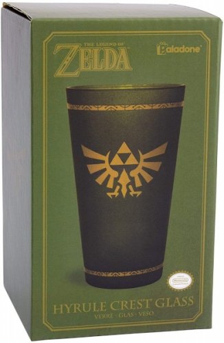 Lasi: The Legend of Zelda - Hyrule crest (450ml)