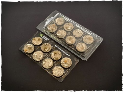 Gamers Grass Arid Steppe Bases, Round 32mm (x8)