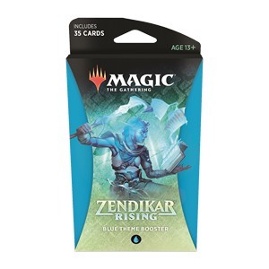 Magic the Gathering: Zendikar Rising Theme Booster Blue