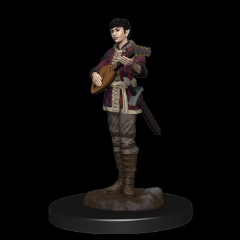 D&D Icons of the Realms: Premium Painted Figure - Half-Elf Bard Female