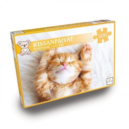 Palapeli: Kissanp�iv�t / Cat Nap (500pc)