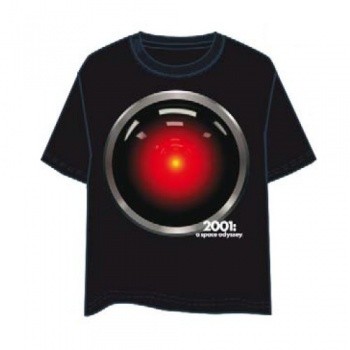 T-Paita: 2001 A Space Odyssey - HAL 9000 (XL)