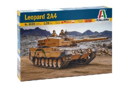 Pienoismalli: Italeri: Leopard 2A4 (1:35)
