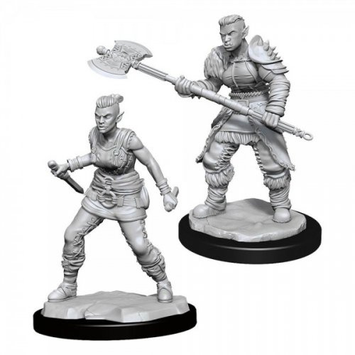 D&D Nolzur's Marvelous Miniatures: Orc Barbarian Female