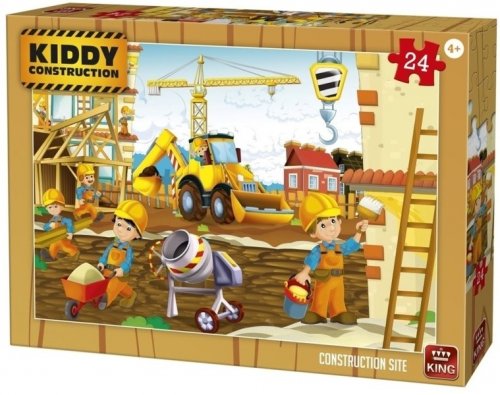 Palapeli: Kiddy Construction Site (50pcs)