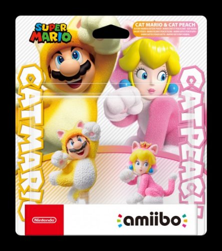 Nintendo Amiibo: Cat Mario & Cat Peach