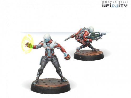Infinity: Nomads - Zeros (Combi Rifle & Hacker)