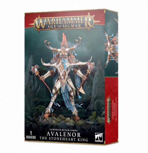 Lumineth Realm-lords: Avalenor The Stoneheart King