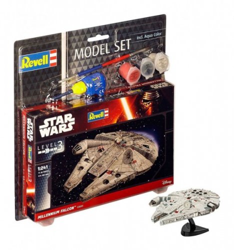 Star Wars: Revell Model Set - Millennium Falcon 1/241 (10cm)