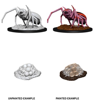 D&D Nolzur's Marvelous Unpainted Minis: Giant Spider & Egg Clutch