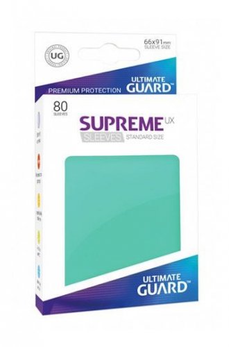 Korttisuoja: Ultimate Guard Supreme UX Turquoise (80)