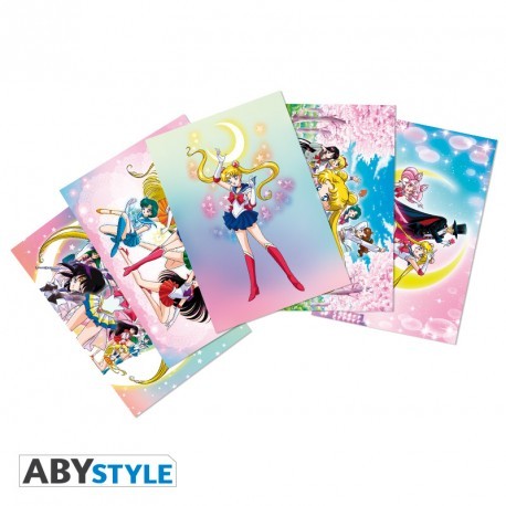 Postikortti: Sailor Moon - Postcards 5-Pack (14,8x10,5)