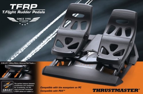 The Thrustmaster TFRP (T.Flight Rudder Pedals)