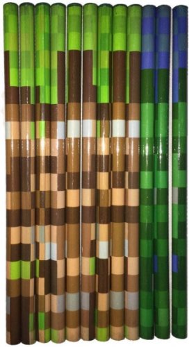 Kyn�: Camouflage/Pixel Design HB Pencils (12 kyn��)