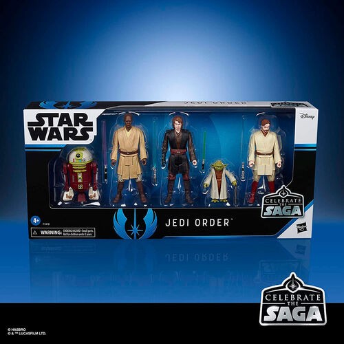 Figuuri: Star Wars - 5-Pack Jedi Order (Celebrate the Saga) (10cm)