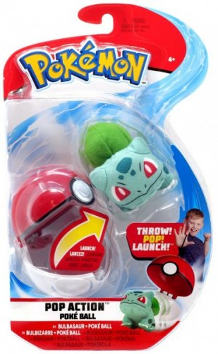 Pokemon: Bulbasaur - Pop Action Poke Ball