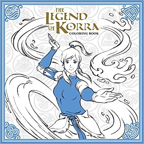 V�rityskirja: The Legend of Korra Coloring Book