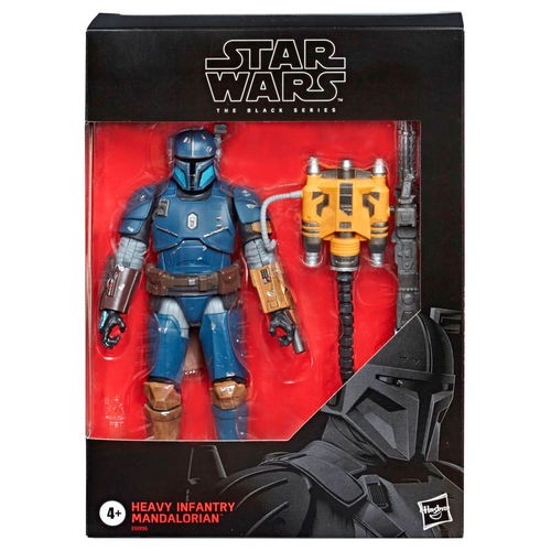 Figuuri: Star Wars The Mandalorian - Heavy Infantry (Black Series, 16.5cm)