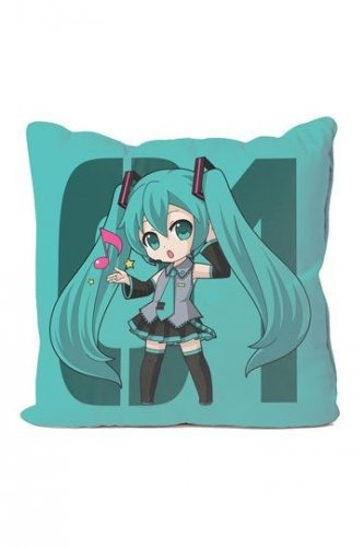 Tyynyliina: Vocaloid - Hatsune Miku (50x50cm)