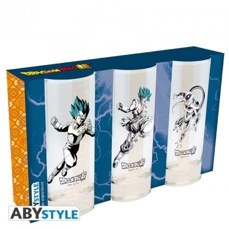 Lasisetti: Dragon Ball Super - Set of Three Glasses (290ml)