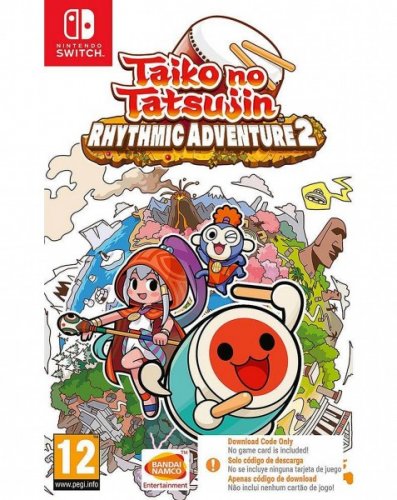 Taiko No Tatsujin: Rhythmic Adventure 2 (Code-In-A-Box)