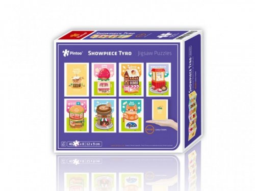 Palapeli: Showpiece - Lovely Shops (8 x 40, muovi)