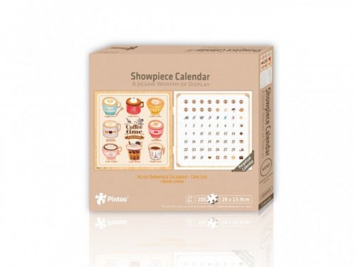 Palapeli: Calendar Showpiece - Coffee Time (200)