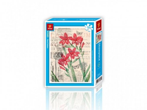 Palapeli: Floral Pattern (300, muovi)