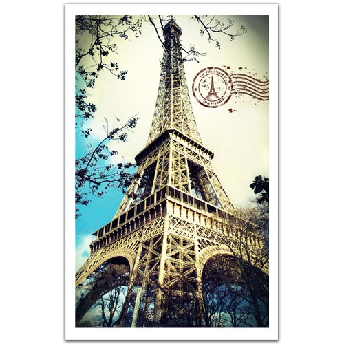 Palapeli: France, Paris: The Eiffel Tower (1000, muovi)