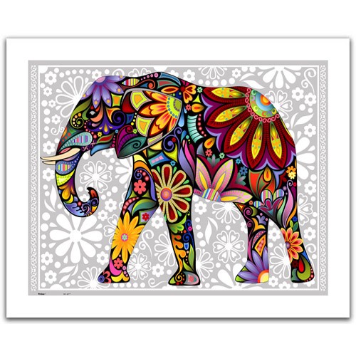 Palapeli: The Enthusiastic Elephant (500, muovi)