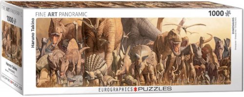 Palapeli: Haruo Takino - Dinosaurs (1000)