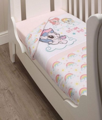 Lakanasetti: My Little Pony - Baby 3-Piece Bed Set  (T�kki + 2 Lakanaa)