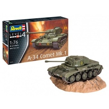 Pienoismalli: A-34 Comet Mk.1 (1:76)