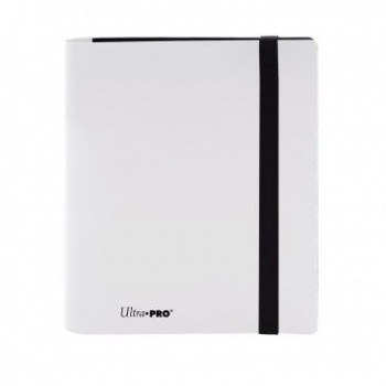 Ultra Pro: 4-Pocket PRO-Binder - Eclipse Arctic White