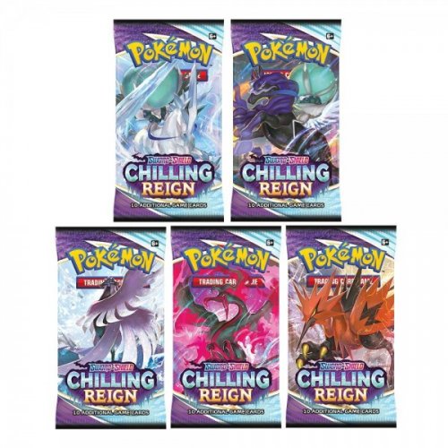 Pokemon Sword & Shield 6: Chilling Reign Booster