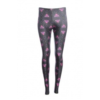Leggings: Purple MTG Symbol (3XL)