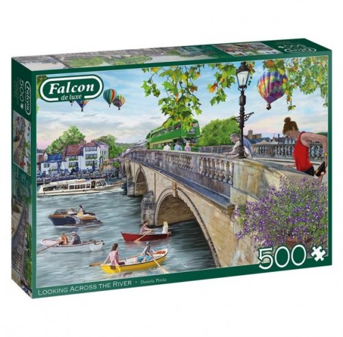 Palapeli: Puzzle Falcon - Looking Across The River (500)