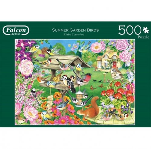Palapeli: Puzzle Falcon - Summer Garden Birds (500)