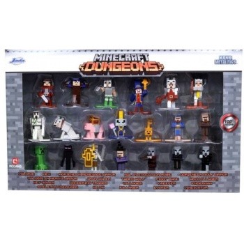 Figuuri setti: Minecraft Dungeons Nano Metalfigs 20 pack