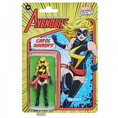 Figuuri: Marvel Avengers - Carol Danvers (Retro Collection) (9.5cm)