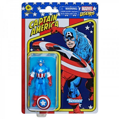 Figuuri: Marvel - Captain America (Retro Collection) (9.5cm)