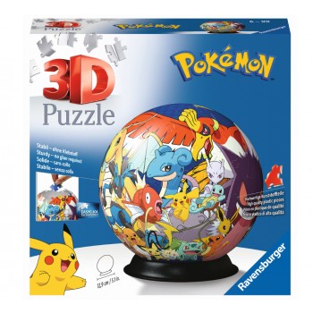 Palapeli 3d:  Puzzle-ball - Pok�mon (72pc)