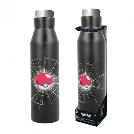 Juomapullo: Pokemon - Pokeball Stainless Steel Bottle (580ml)