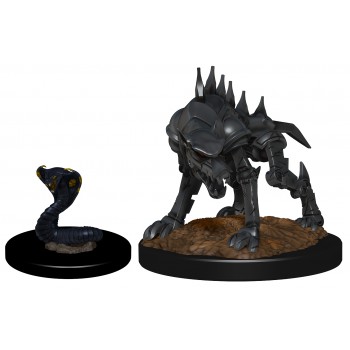 D&D Nolzur's Marvelous Miniatures: Iron Cobra & Iron Defender (2)