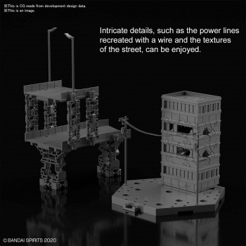 Gunpla: Customizable Scenery Base (City Area)