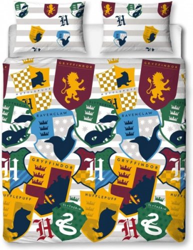 Pussilakanasetti: Harry Potter - Stickers Reversible Duvet Set Double